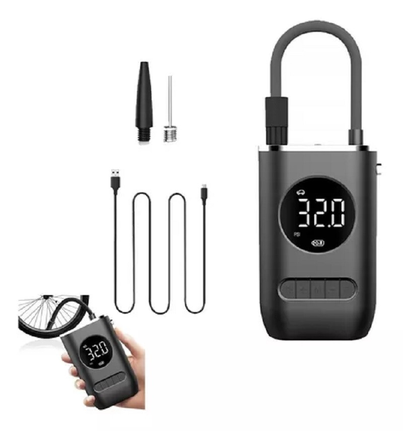 Miniatura 8 de Compresor de Aire Portatil Carro Moto Bi